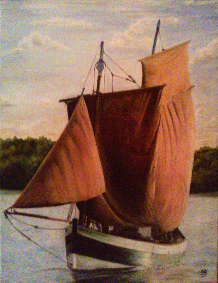 Peinture voilier breton